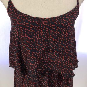 Ya Los Angeles- Navy Blue & Red Dress